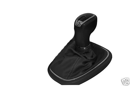 FITS CORSA D GEAR GAITER SHIFT BOOT LEATHER BLACK 06-2010 CUSTOM NEW MADE IN UK