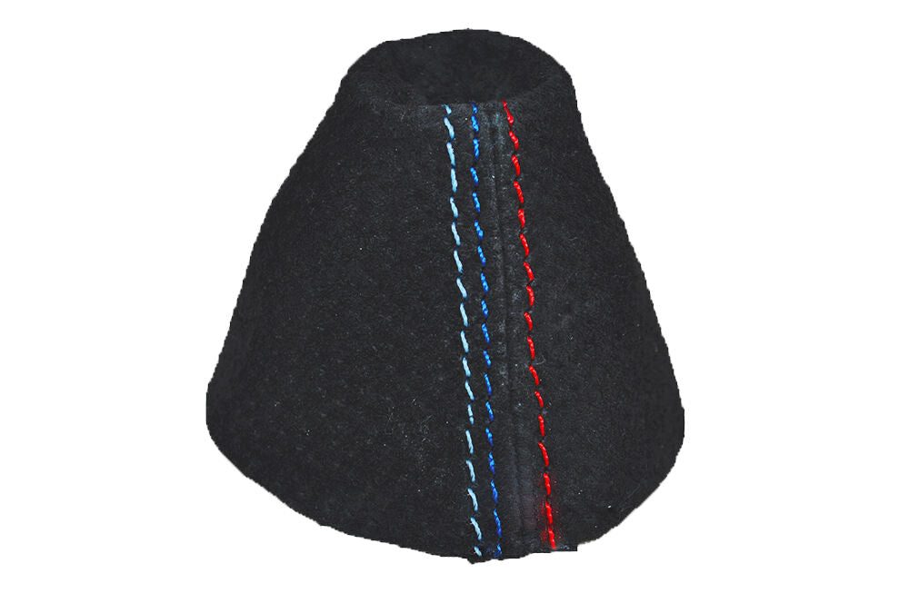 FITS BMW E46 3 SERIES SMG 99-05 GEAR GAITER BOOT GRAPHITE SUEDE TRI STITCH