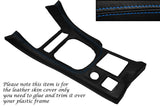 BLUE STITCH CENTRE CONSOLE SURROUND COVER FITS MITSUBISHI GTO 3000GT 92-99