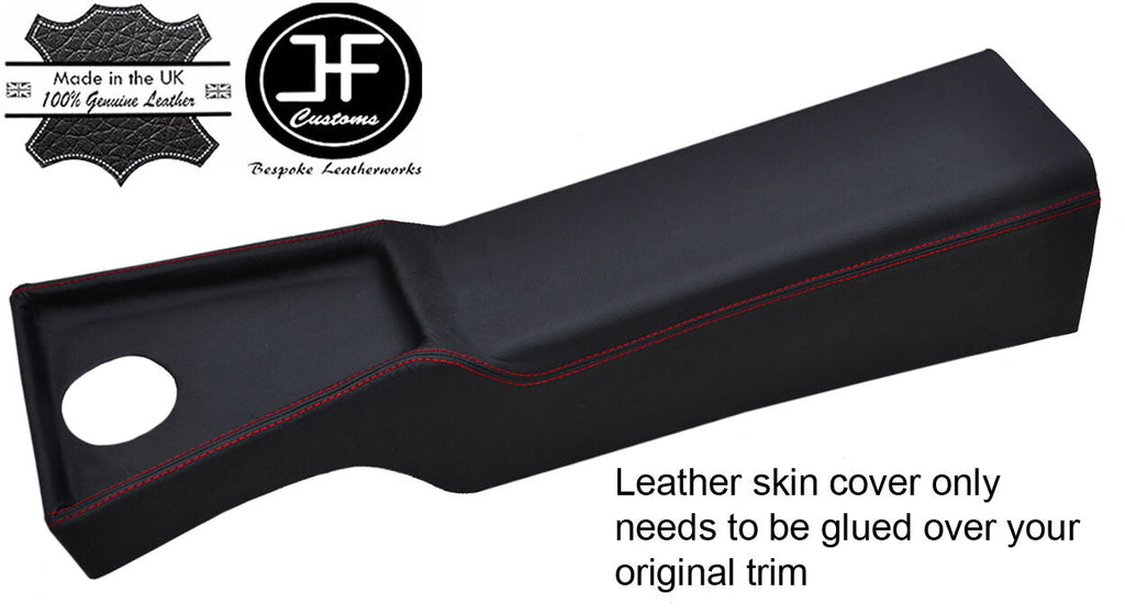 RED STITCH CENTER CONSOLE LEATHER COVER FITS LOTUS ELAN S1 S2 S3 S4 & SPRINT