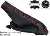RED STITCHING REAL LEATHER HANDBRAKE GAITER FITS FIAT 124 SPIDER 2016-2018