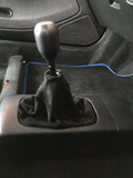 100% REAL BLACK SUEDE FITS HONDA CIVIC 1989-2000 GEAR STICK GAITER SHIFTER