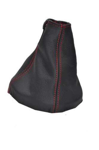 FITS MITSUBISHI EVO 8 FQ300 black gear red stitching CUSTOM NEW MADE IN UK