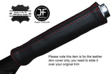 RED STITCHING HANDBRAKE HANDLE LEATHER COVER FITS CITROEN DS3 2009-2016