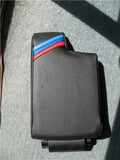 FITS BMW E36 ARMREST COVER REAL LEATHER TRI STRIPES NEW CUSTOM NEW MADE IN UK