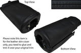 BLACK STITCHING STEERING SHROUD LEATHER SKIN COVER FITS BMW 3 SERIES E30 84-91