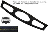 YELLOW STITCH DASH DASHBOARD TRIM SKIN COVER FITS AUSTIN 7 SEVEN RUBY T MODEL
