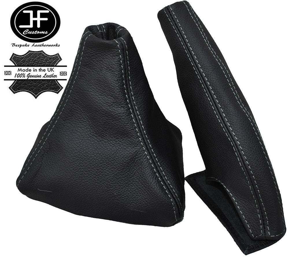 GREY STITCH LEATHER GEAR & HANDBRAKE GAITER FOR MITSUBISHI 3000GT GTO 91-00