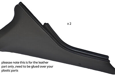 grey stitch FITS RANGE ROVER P38 94-02 2X CENTRE CONSOLE PANEL COVERS ONLY