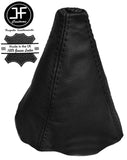 BLACK REAL LEATHER MANUAL GEAR GAITER FITS AUDI 80 90 B3 B4 1984-1996 CUSTOM NEW