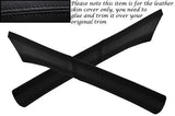 BLACK STITCH FITS HONDA ACURA NSX 1991-2005 2X WINDSCREEN A PILLAR LEATHER COVER