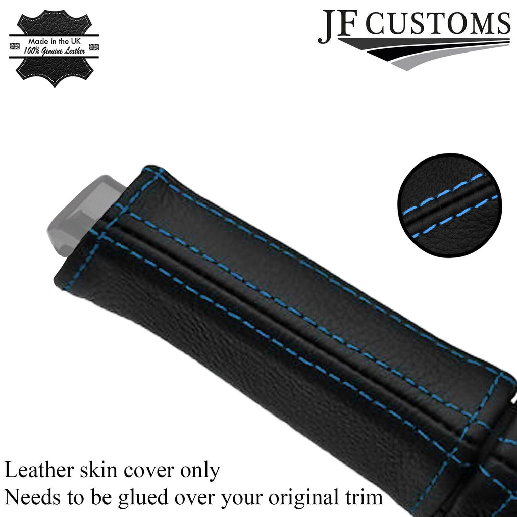 BLUE STITCH FITS VAUXHALL OPEL ASTRA J MK6 2009+ HANDBRAKE HANDLE COVER ONLY