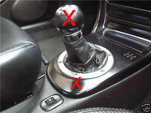 FITS HYUNDAI COUPE GEAR GAITER GAITOR SHIFT BOOT LEATHER 1999-2001 CUSTOM NEW