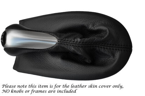 BLACK STITCH FITS PORSCHE 986 BOXSTER & CARRERA 996 LEATHER GEAR KNOB GAITER