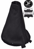 BLACK STITCHING MANUAL REAL LEATHER GEAR GAITER FITS MITSUBISHI ASX 2010-2016