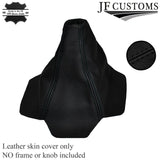 BLACK STITCH LEATHER GEAR GAITER FITS AUDI COUPE GT B2 QUATTRO UR 85-87