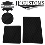 D GREY DIAMOND STITCH VINYL 2X TAILORED FLOOR MAT CARPETS FOR LOTUS ELISE S1