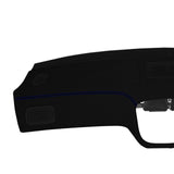 BLUE STITCH ITALIAN LEATHER DASHBOARD COVER FOR HONDA CIVIC MK6 EK4 EK9 96-00