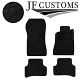 BLACK DIAMOND VINYL 4XTAILORED FLOOR MAT CARPETS FOR MERCEDES CLK W208 97-02 JF1