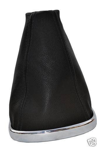 FITS AUDI A4 MK2 01-05 B6 S LINE REAL LEATHER GEAR GAITER CUSTOM NEW MADE IN UK