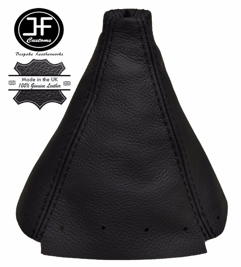 BLACK STITCHING REAL LEATHER MANUAL GEAR GAITER FITS HONDA S2000 AP 2 2004-2009