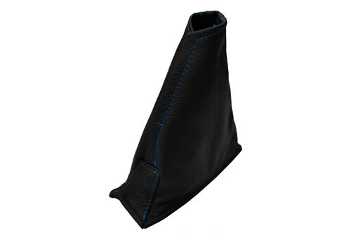 BLUE STITCHING FITS NISSAN SKYLINE R33 R32 HANDBRAKE GAITER NEW LEATHER