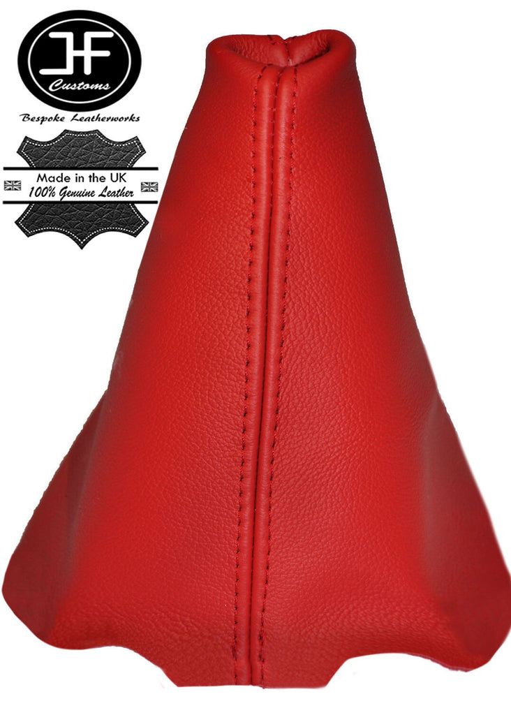RED LEATHER FITS AUDI A4 B5 1995-1999 QUATTRO GEAR GAITER COVER SHIFT BOOT