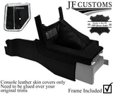 BLACK STITCH CONSOLE SIDE TRIMS+SURROUND COVERS+FRAME FOR NISSAN NAVARA 09-12