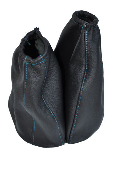 blue stitch FITS Ford tractor  40 series SL Duel Power leather gear gaiter new