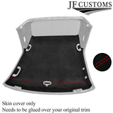 RED STITCH CONVERTIBLE HARDTOP ROOF HEADLINING LUXE SUEDE COVER FITS BMW E36