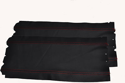 FITS HONDA NSX SIDE STEPS COVERS LEATHER 91-2005 RED  ST CUSTOM NEW MADE IN UK