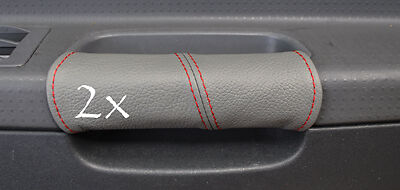 FITS MITSUBISHI COLT 04-08  2X DOOR HANDLE COVERS red st CUSTOM NEW MADE IN UK