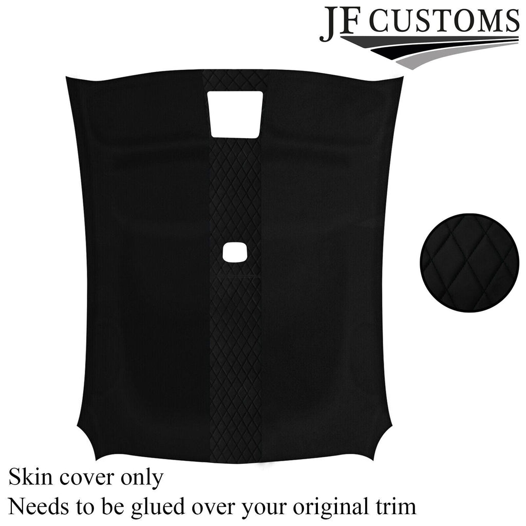 DSG2 BLACK STITCH LUXE SUEDE HEADLINER COVER FOR MITSUBISHI LANCER EVO 7 8 9