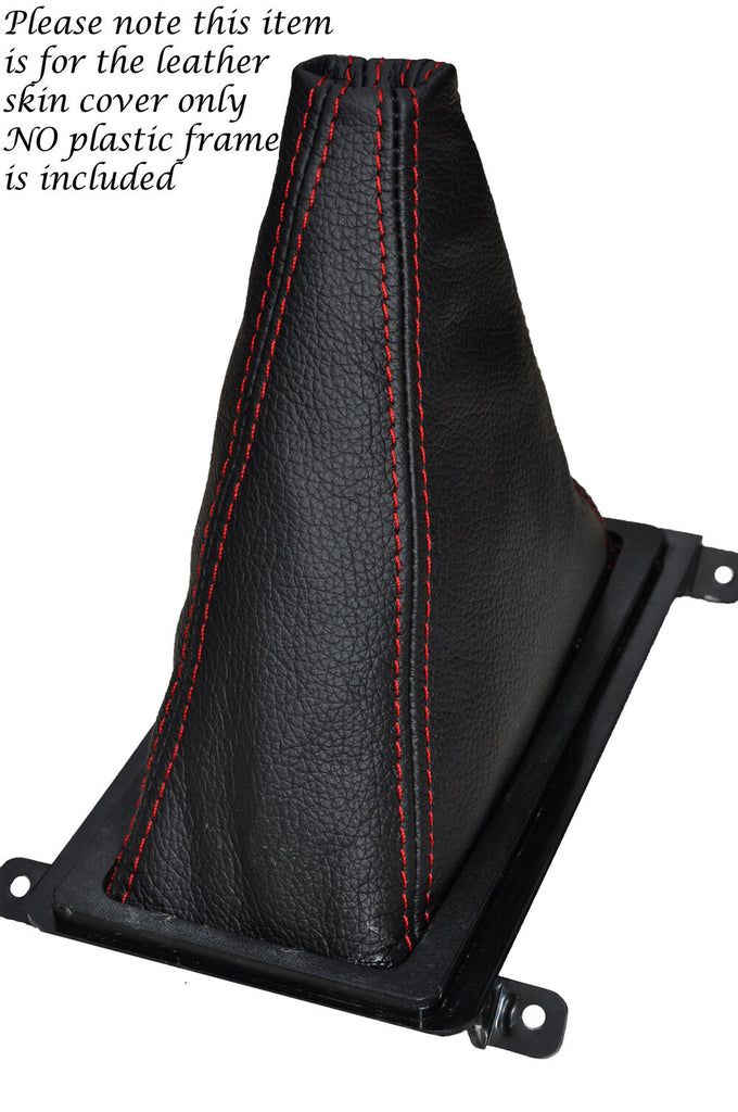 RED STITCHING LEATHER GEAR GAITER FITS TOYOTA CELICA 1978-1981 CUSTOM NEW