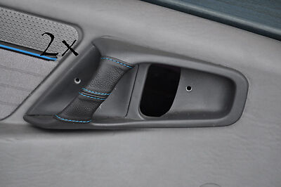 blue stitching FITS FORD SIERRA 3 DOOR XR4i XR4 4x4  RS COSWORTH LEATHER
