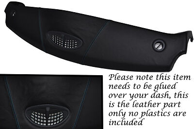 BLUE STITCH FITS BMW MINI ONE COOPER S R50 R53 2001-2006 DASH LEATHER COVER ONLY