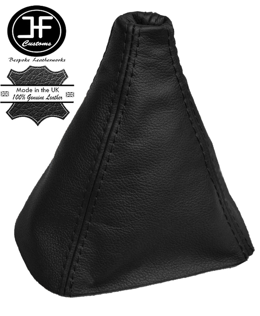 BLACK REAL LEATHER MANUAL GEAR GAITER FITS VAUXHALL MONARO 2004-2007 CUSTOM NEW