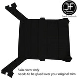 BLACK STITCH LUXE SUEDE HEADLINER NON SUN ROOF COVER FOR BMW E30 81-92 SALOON