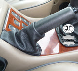 200 300 MK1 MK2 FOR LAND ROVER DISCOVERY 1996-2004HANDBRAKE GAITER REAL LEATHER