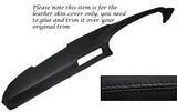 BLACK STITCH TOP DASH DASHBOARD LEATHER COVER FITS PORSCHE 911 930 & SC 75-84