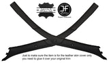 BLACK STITCH 2X A POST PILLAR LEATHER COVERS FITS TOYOTA LEXUS SC SOARER 90-00