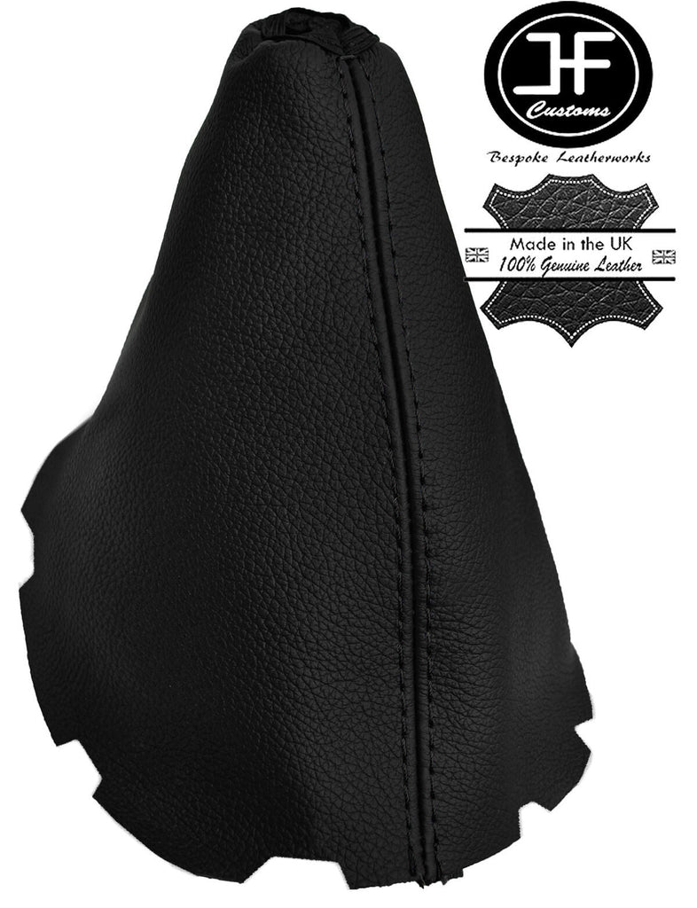 BLACK STITCH REAL LEATHER MANUAL GEAR GAITER FITS TOYOTA COROLLA E15 E150 07-13