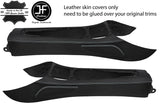 WHITE STITCH CENTRE CONSOLE TUNNEL LEATHER COVER FITS BMW Z4 E85 E86 03-09