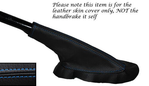 BLUE STITCHING LEATHER HANDBRAKE GAITER FITS MORRIS MINOR 1000 1955-1971