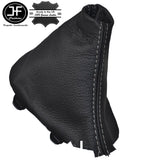 GRIS STITCH FITS AUDI A4 B8 2008-2015 LEATHER GEAR STICK GAITER SHIFT BOOT