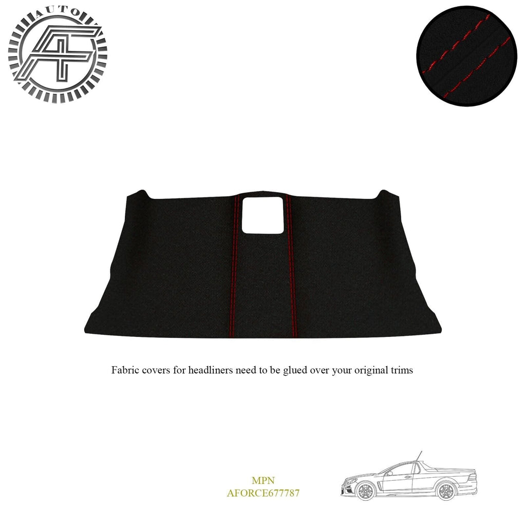 LUXE SUEDE HEADLINER COVER FITS HOLDEN COMMODORE HSV VE UTE 2-DR COUPE UTE 00-17