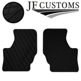BLACK DIAMOND STITCH VINYL 4XTAILORED FLOOR CARPET FOR NISSAN 200SX 89-94 JF1