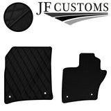 BLACK DIAMOND VINYL 4X TAILORED FLOOR CARPET FOR PORSCHE CAYENNE 10-18 JF1