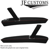 SPORT STITCH LUXE-SUEDE FRONT DOOR HANDLE ARMREST COVERS FITS AUDI TT MK2 06-14