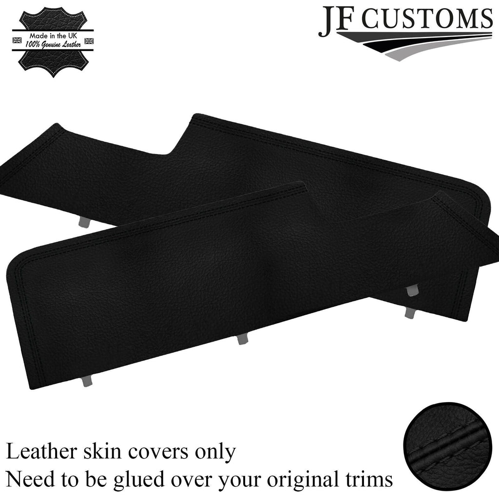 black stitch FITS PORSCHE 928 4S/S2 2 X DOOR CARDS CENTER PANEL COVERS ONLY